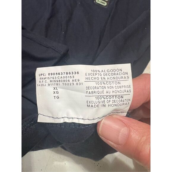 Champion Men’s Sz XL Navy Tee Shirt NWT - Picture 3 of 6